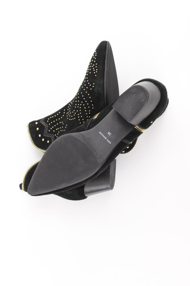 sofie schnoor Stiefeletten Gr. 38 neuwertig mit Nieten schwarz