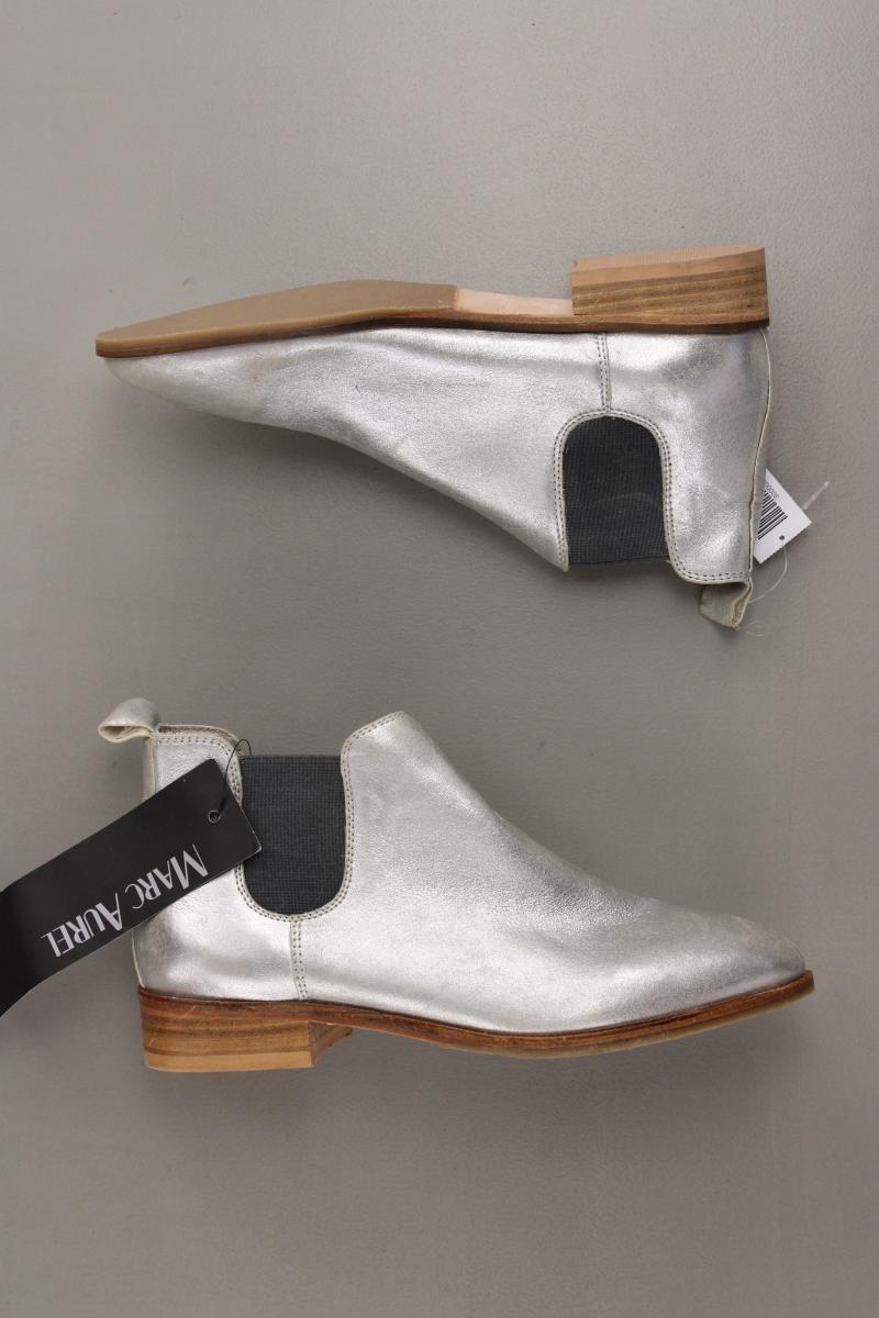 Marc Aurel Stiefeletten Gr. 37 neu mit Etikett silber