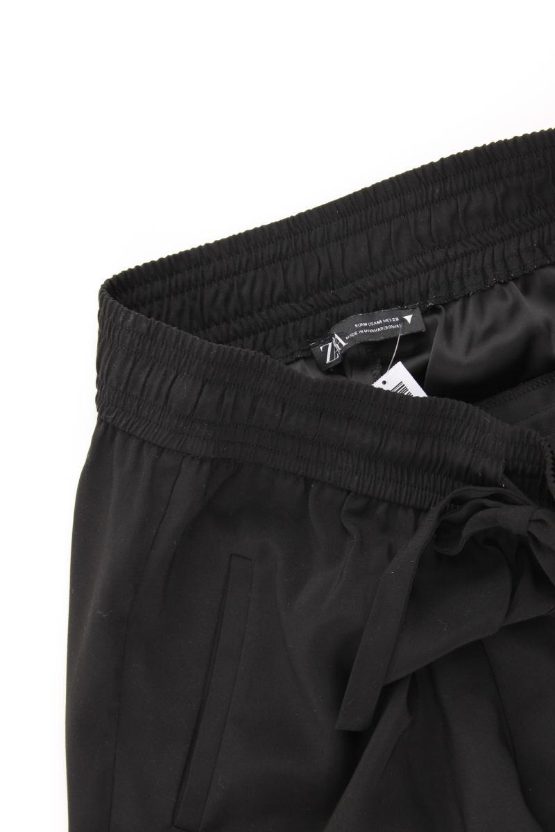 Zara Stoffhose Gr. M schwarz aus Polyester