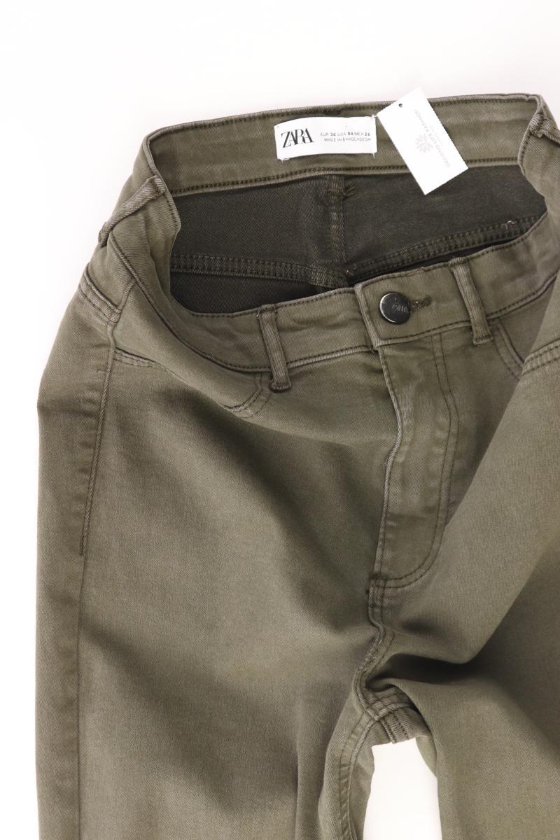Zara Hose Gr. 36 olivgrün