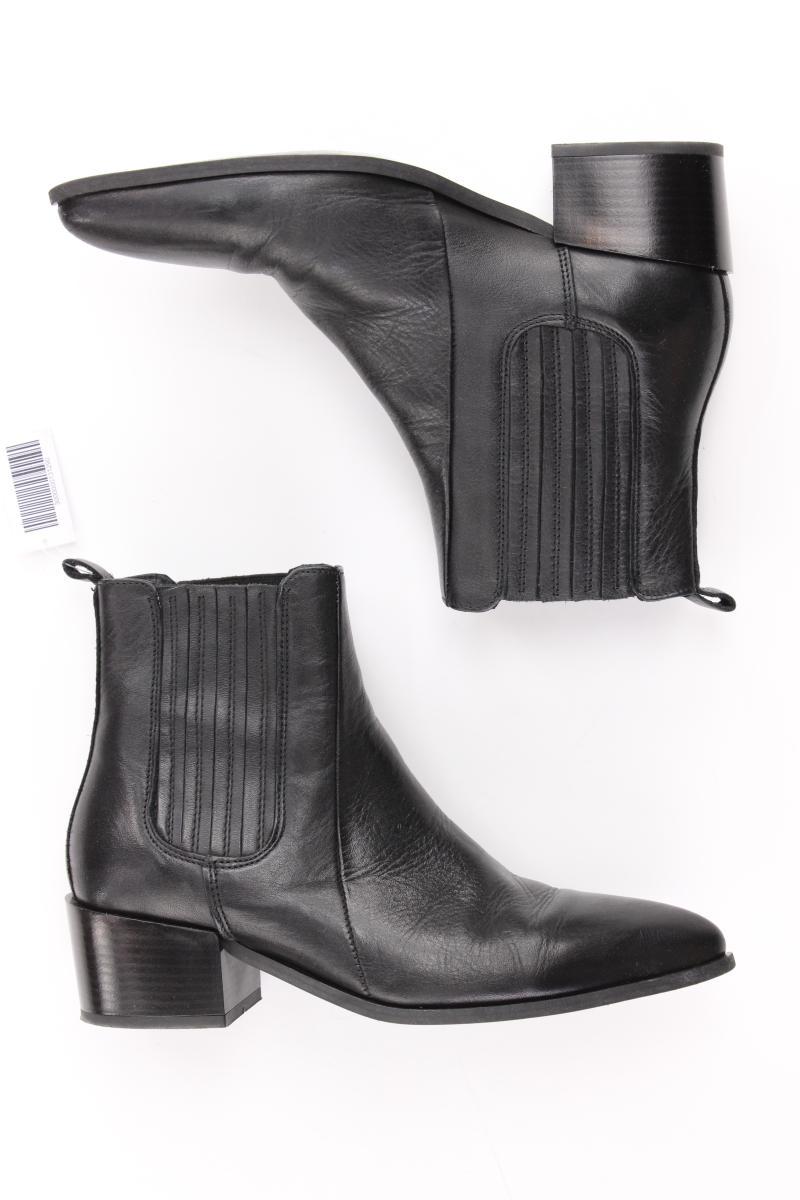 Pavement Stiefeletten Gr. 38 schwarz aus Leder