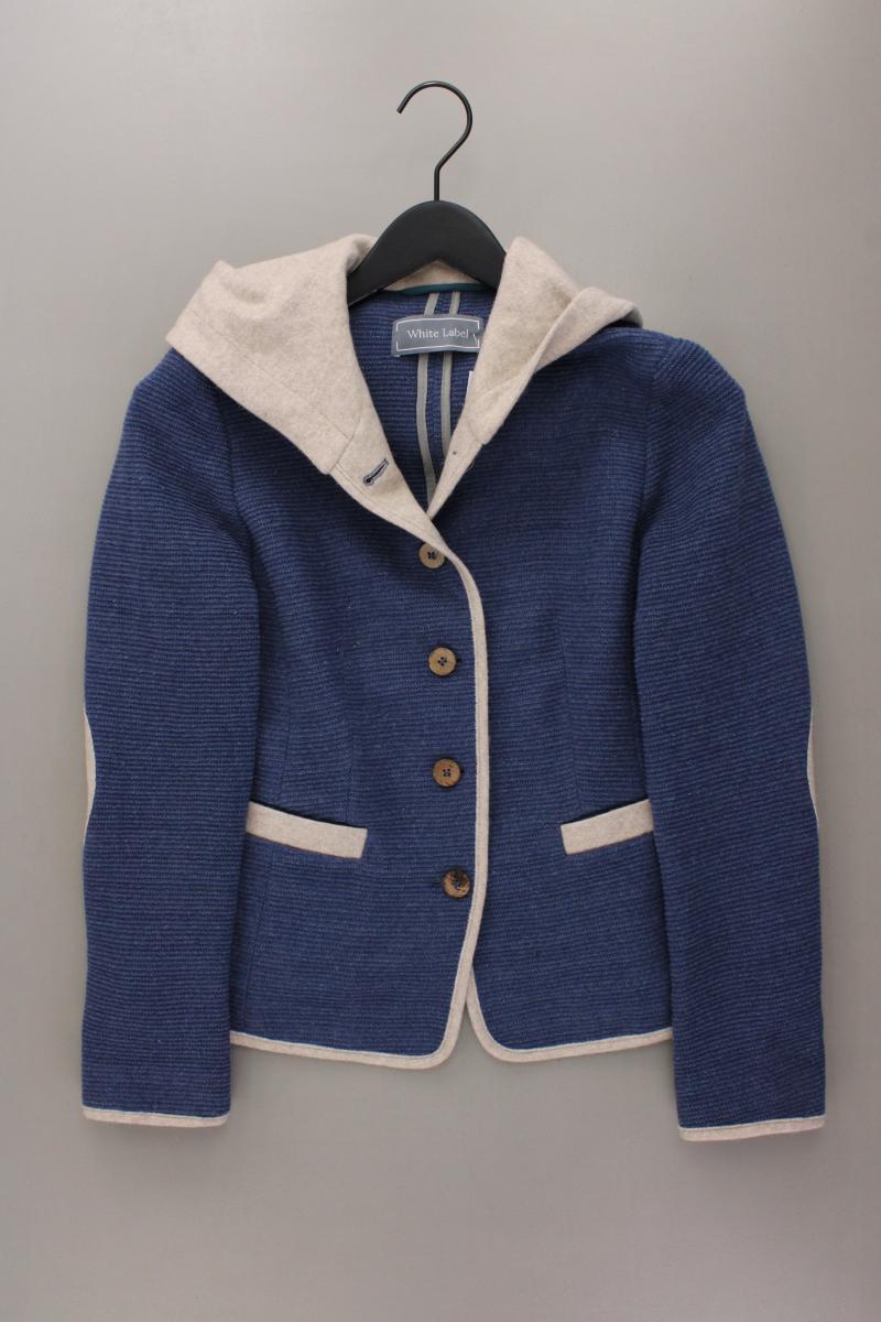 White Label Rofa Fashion Group Strickjacke Gr. 36 neuwertig Langarm blau