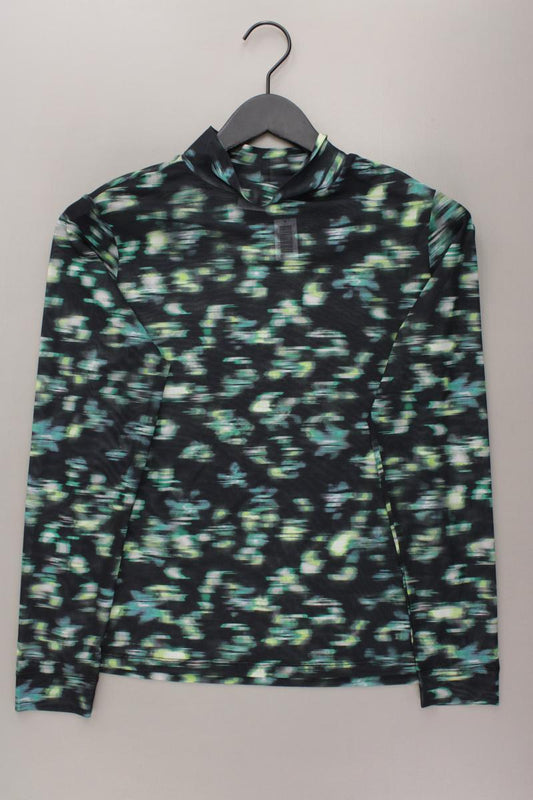 comma, Langarmbluse Gr. 40 neuwertig grün aus Polyester