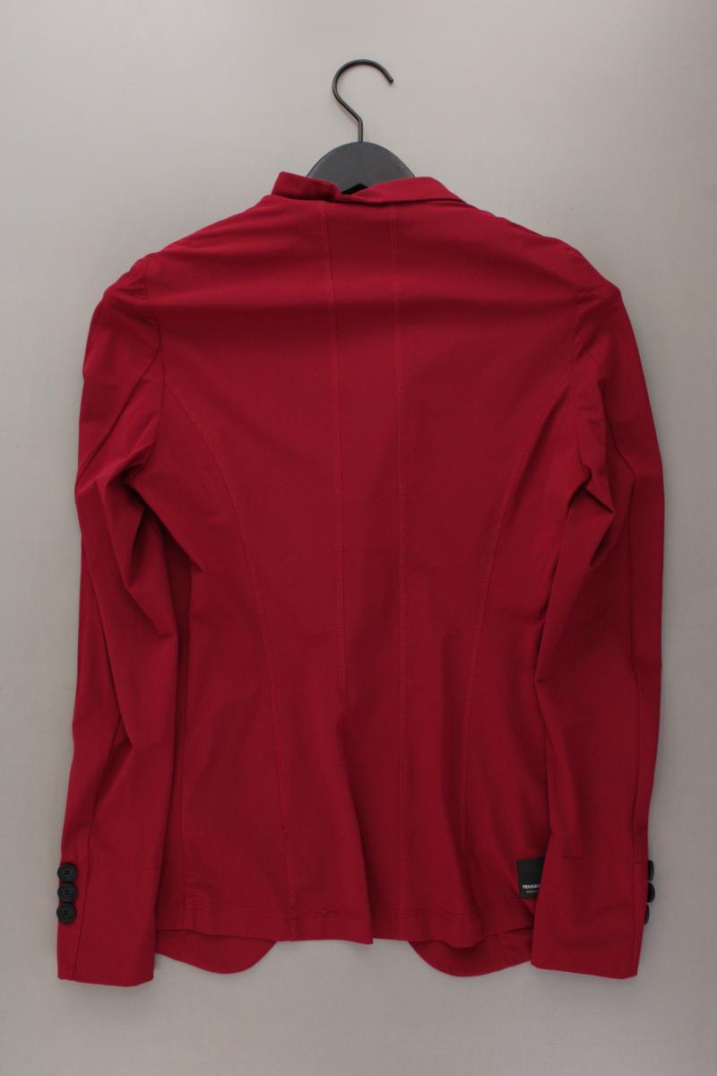 PENN & Ink Slim Blazer Gr. 38 rot aus Polyamid