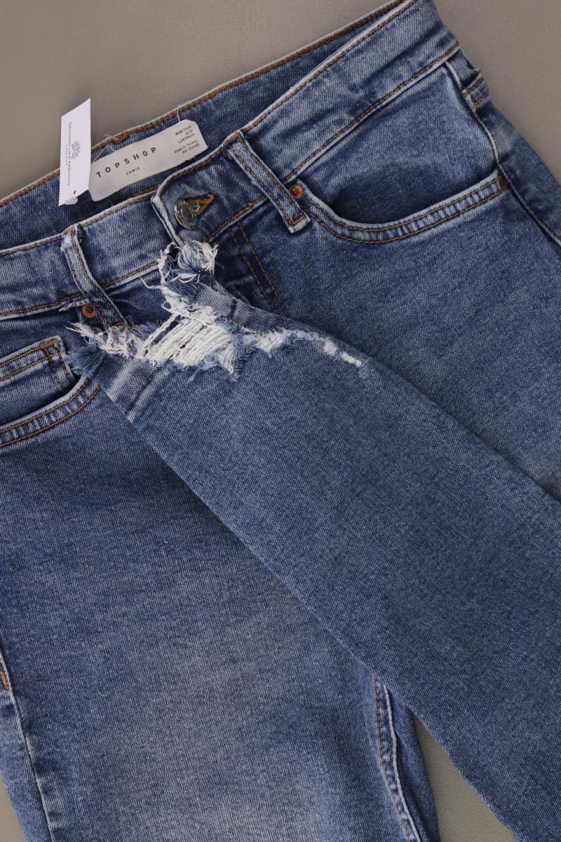 Topshop Skinny Jeans Gr. W28 blau