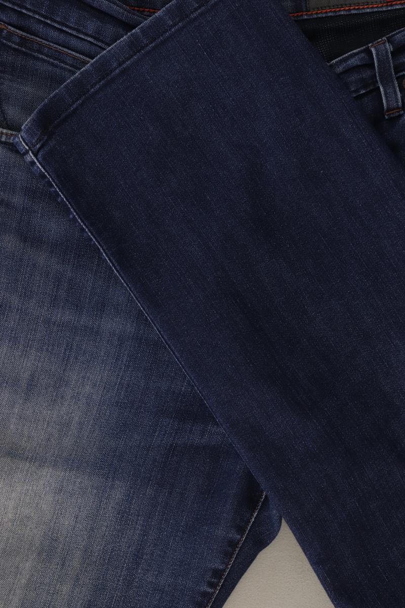 Wrangler Straight Jeans für Herren Gr. W35/L34 blau aus Baumwolle