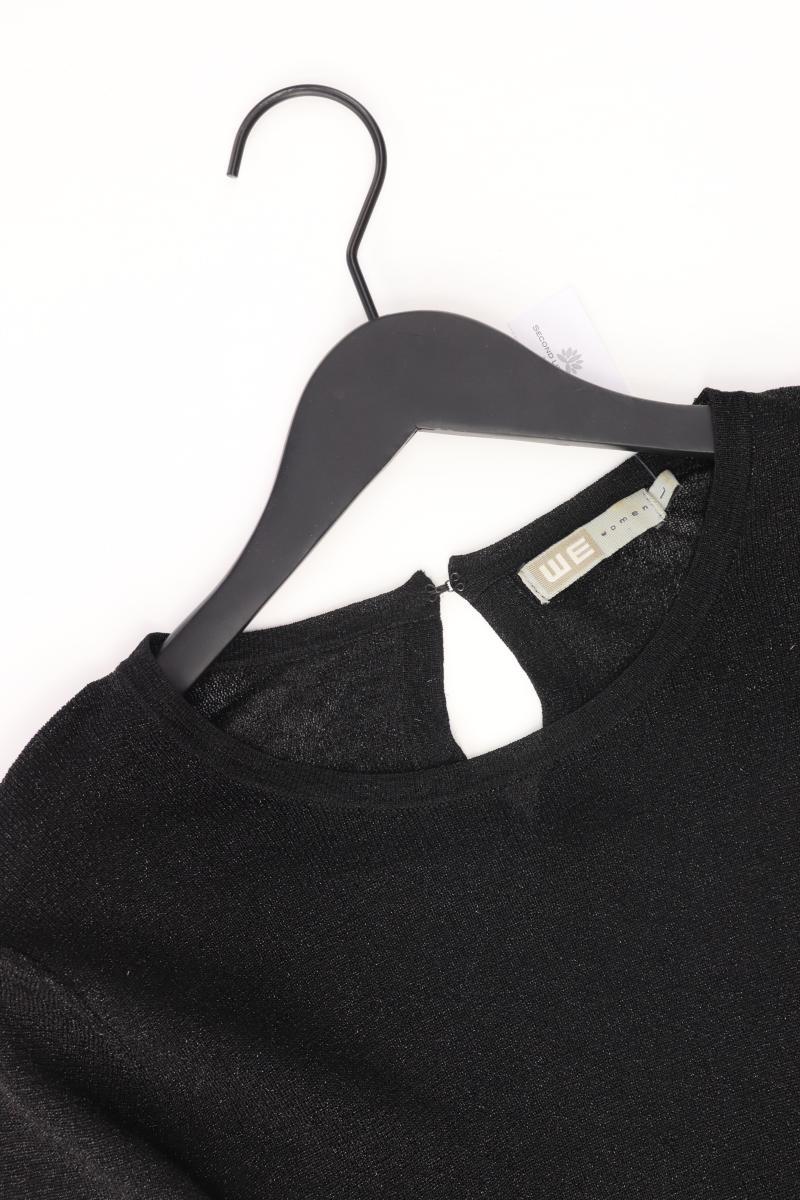 WE Fashion Feinstrickpullover Gr. L schwarz aus Viskose