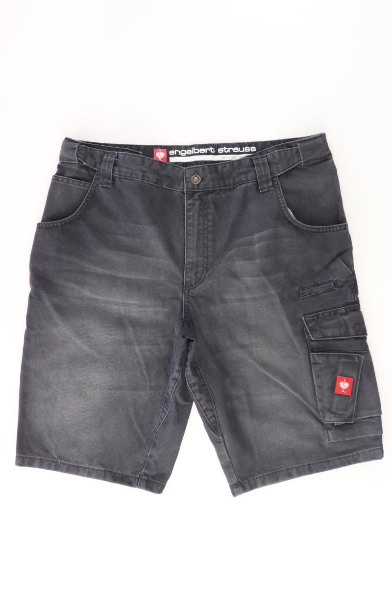 Engelbert + Strauss Shorts für Herren Gr. 56 grau aus Baumwolle