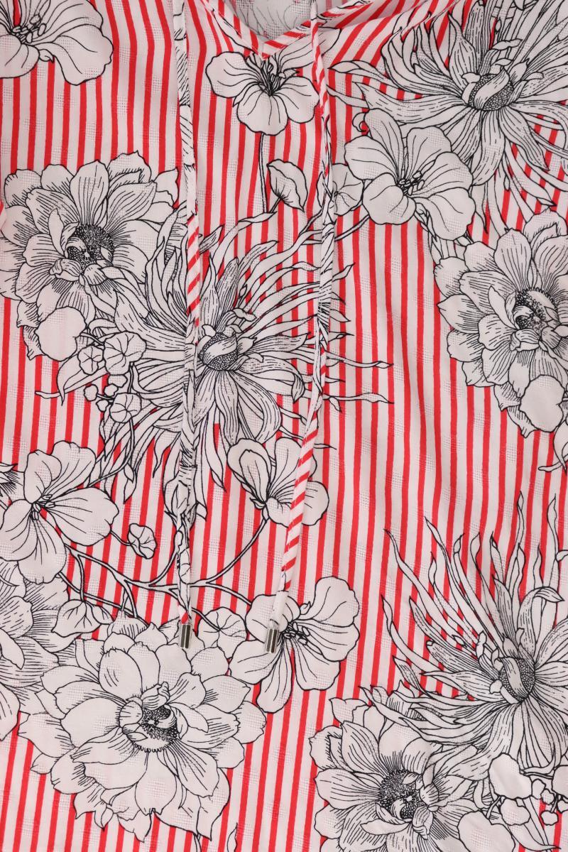 Bonita Langarmbluse Gr. 44 mit Blumenmuster rot