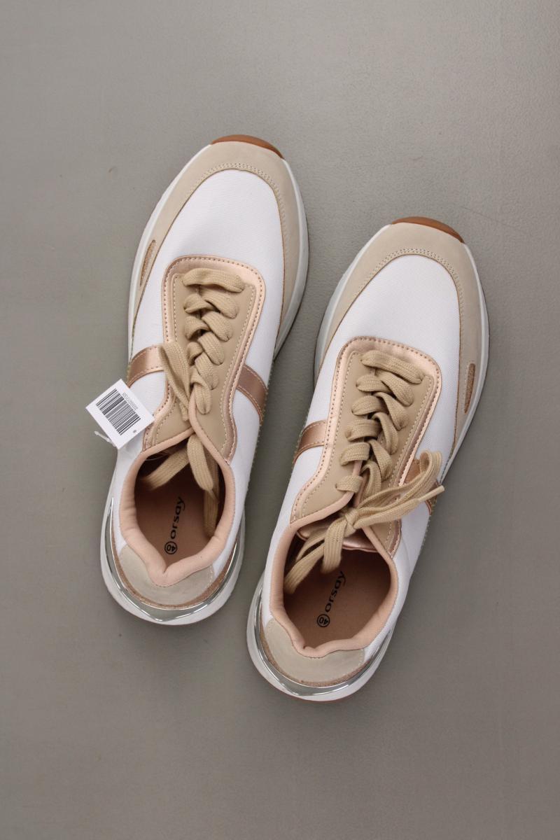 Orsay Sneaker Gr. 40 creme