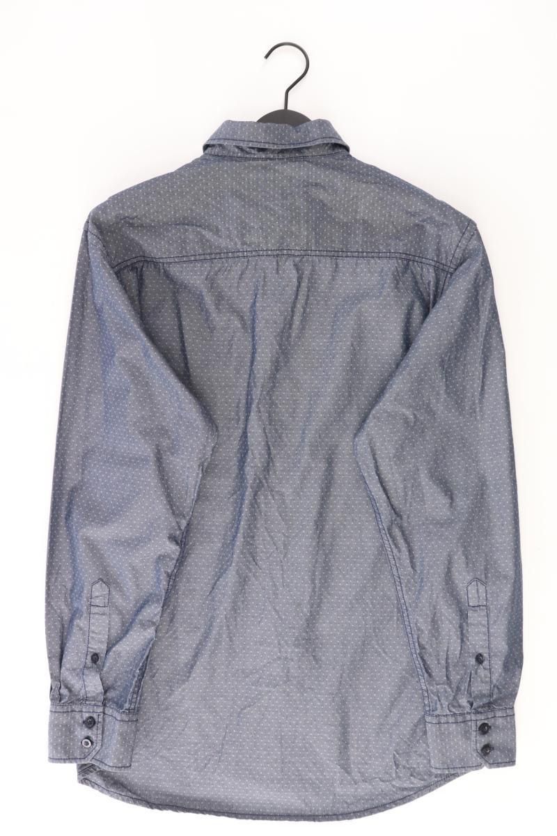 Engbers Langarmhemd für Herren Gr. XL blau