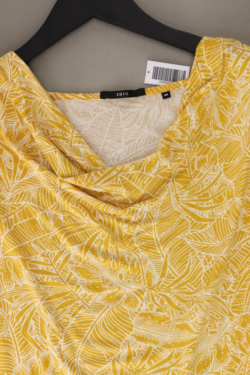 Zero Trägertop Gr. 44 mit Blumenmuster gelb