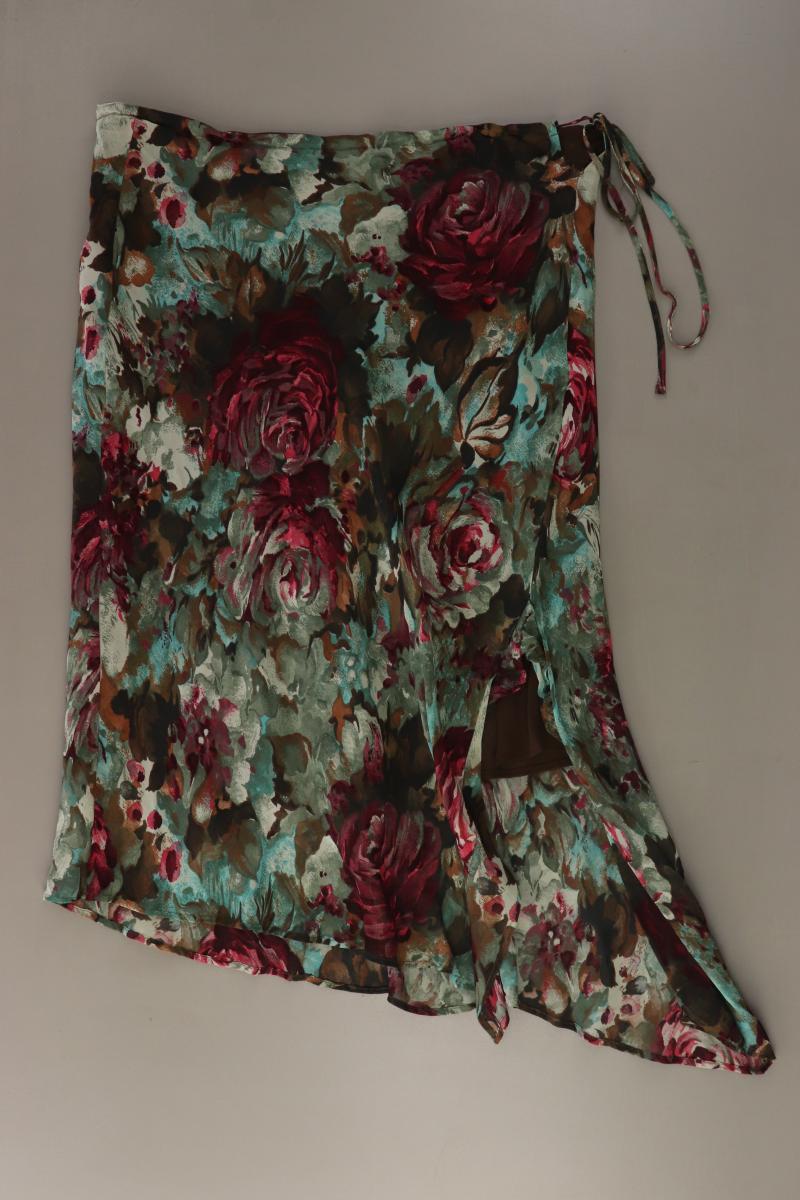 Mango Wickelrock Gr. L mit Blumenmuster mehrfarbig