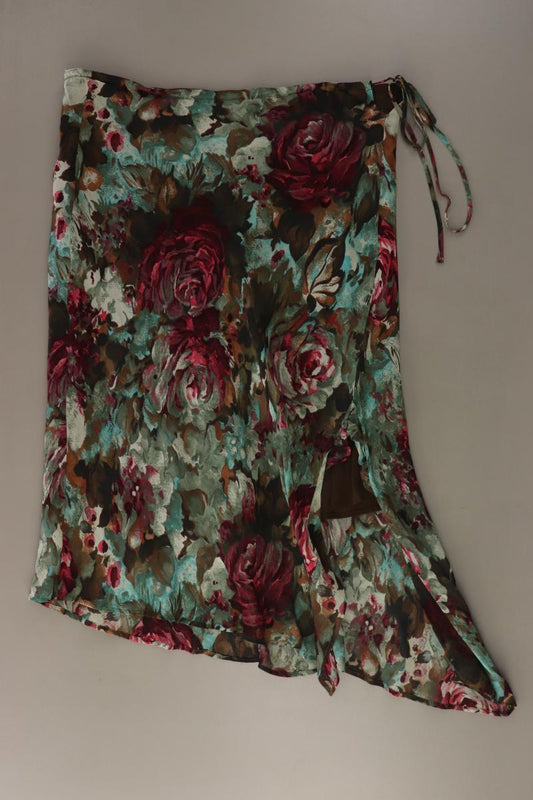 Mango Wickelrock Gr. L mit Blumenmuster mehrfarbig