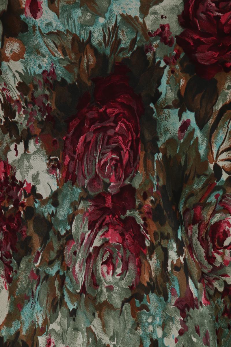 Mango Wickelrock Gr. L mit Blumenmuster mehrfarbig