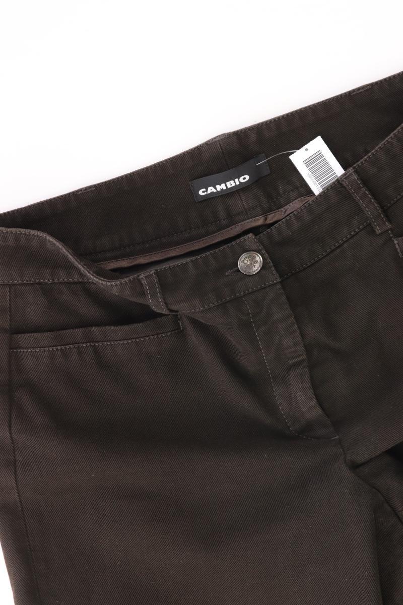 Cambio Hose Gr. 40 braun aus Baumwolle