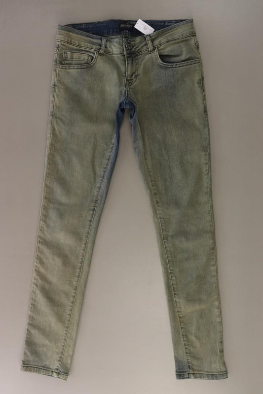 Les Eclaires Skinny Jeans Gr. W25 grün aus Baumwolle