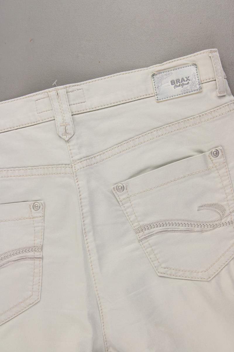 Brax Hose Gr. 40 creme aus Baumwolle