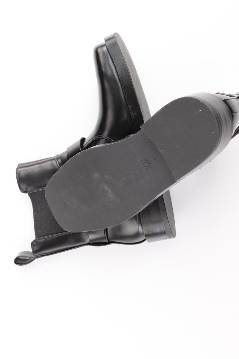 H&M Stiefeletten Gr. 41 neuwertig schwarz aus Kunstleder
