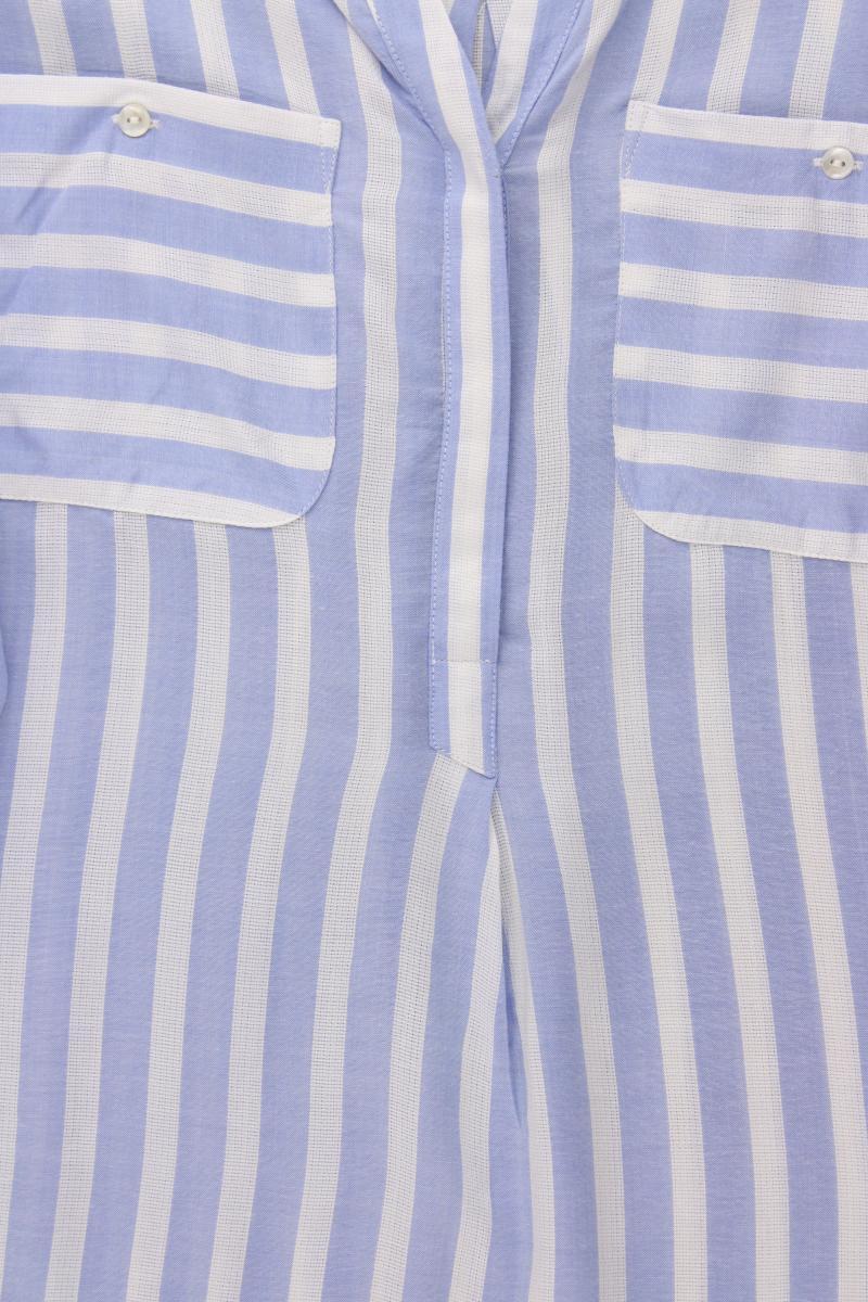 Tom Tailor Classic Bluse Gr. 40 gestreift neuwertig 3/4 Ärmel blau aus Viskose