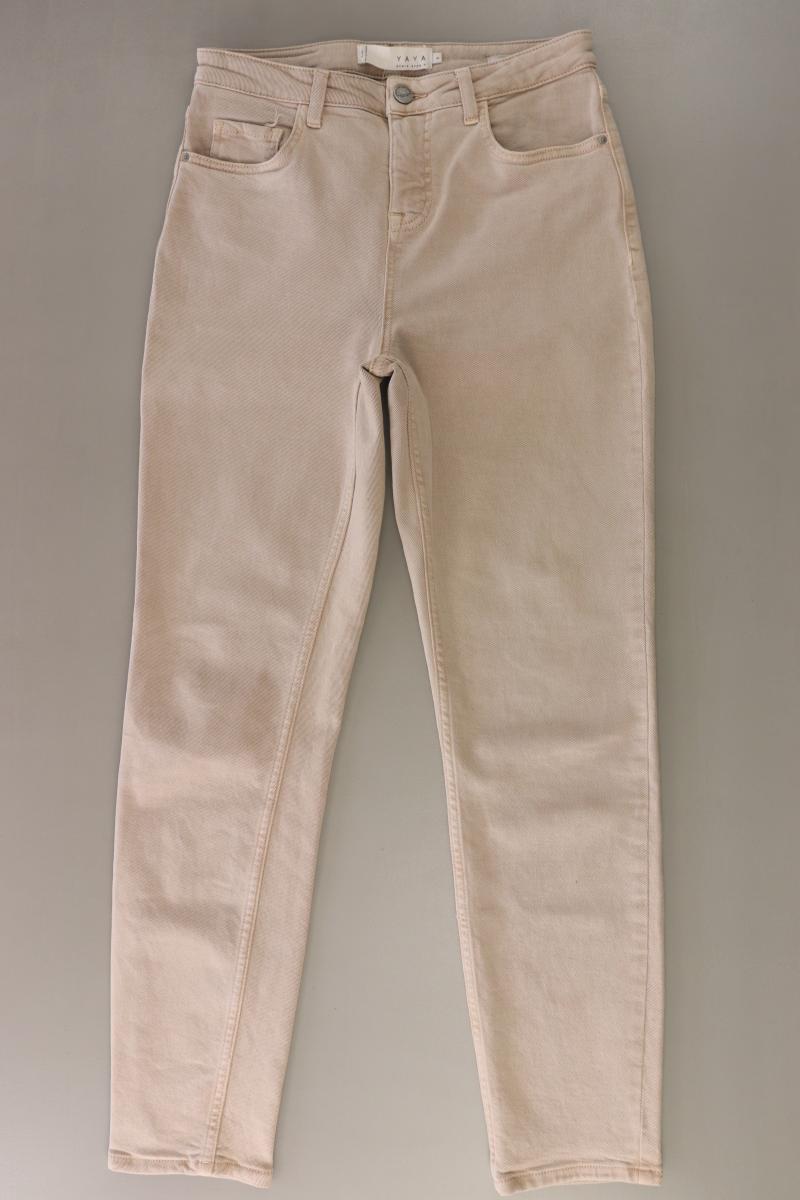 YAYA Five-Pocket-Hose Gr. 34 braun aus Baumwolle