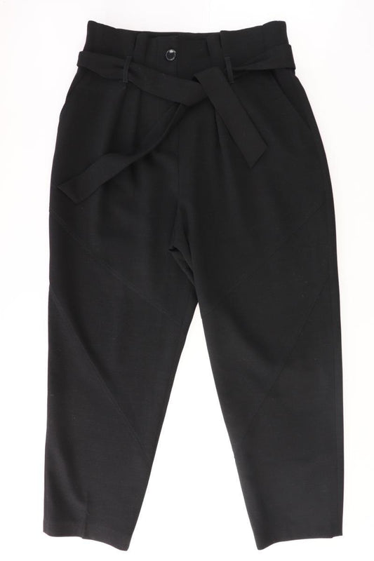 s.Oliver Stoffhose Gr. 40 mit Gürtel schwarz aus Polyester