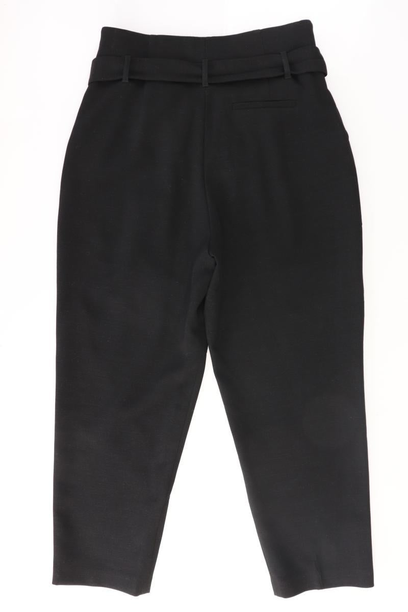 s.Oliver Stoffhose Gr. 40 mit Gürtel schwarz aus Polyester