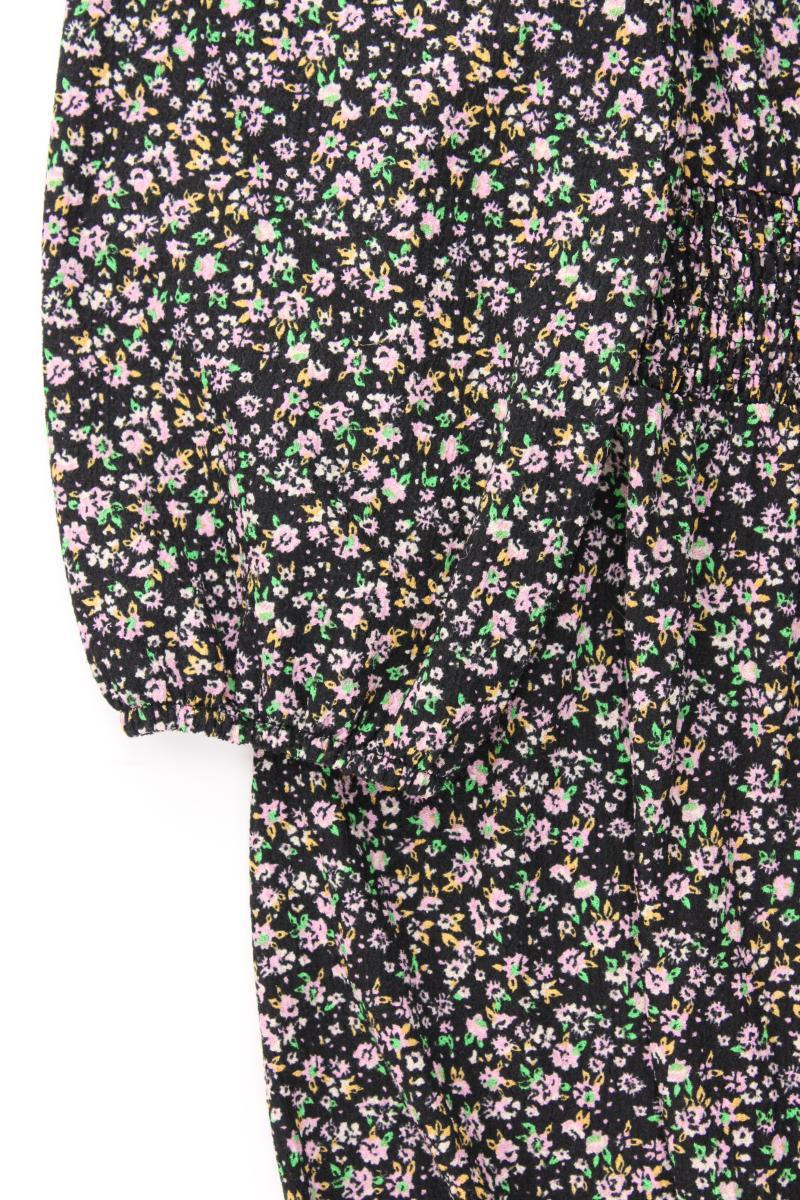 Only Maxikleid Gr. L mit Blumenmuster Langarm mehrfarbig aus Polyester