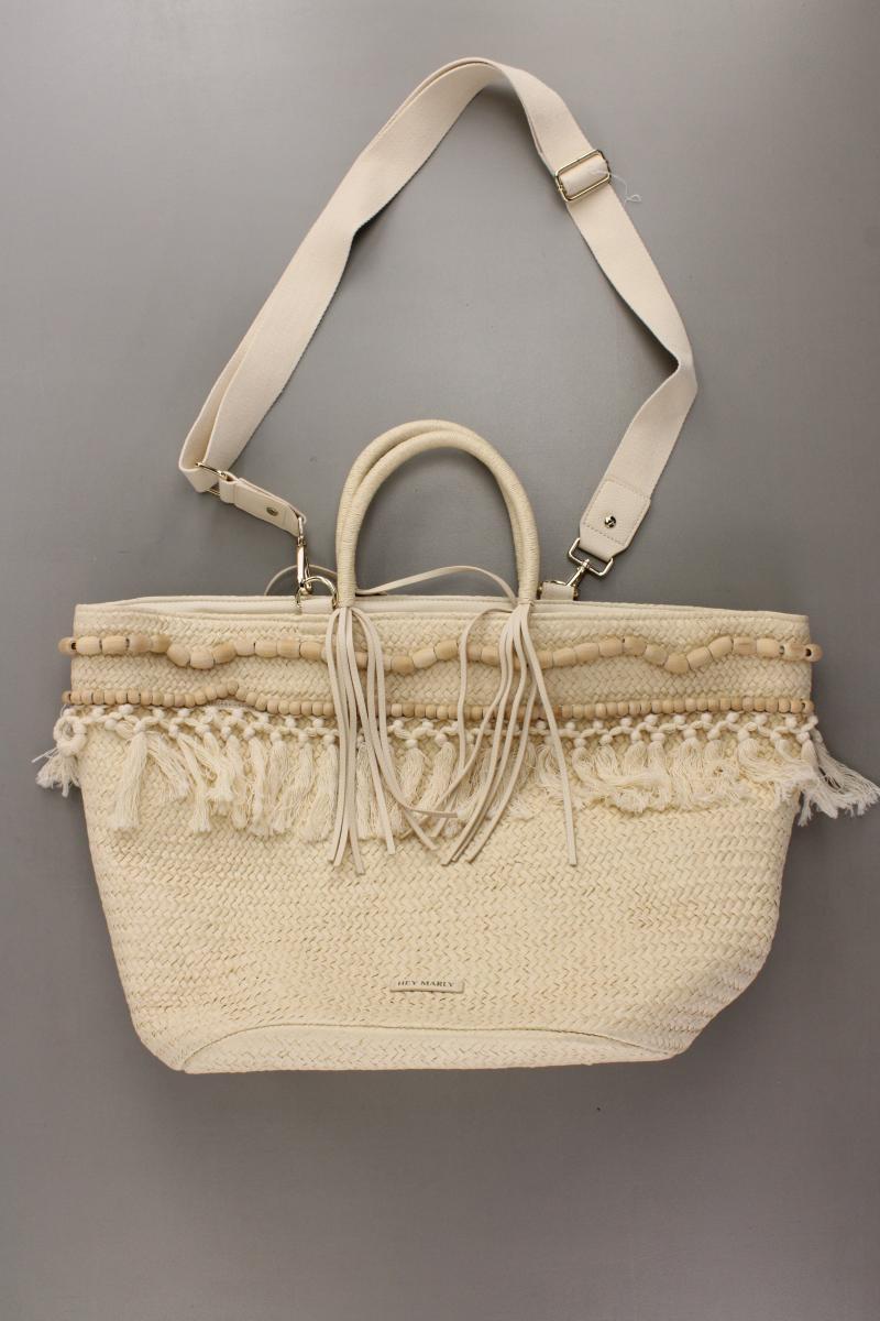 Hey Marly Basttasche neuwertig creme