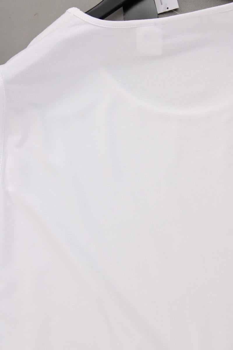 Mia Moda Top Gr. 54 neu mit Etikett mit Glitzer weiß aus Viskose
