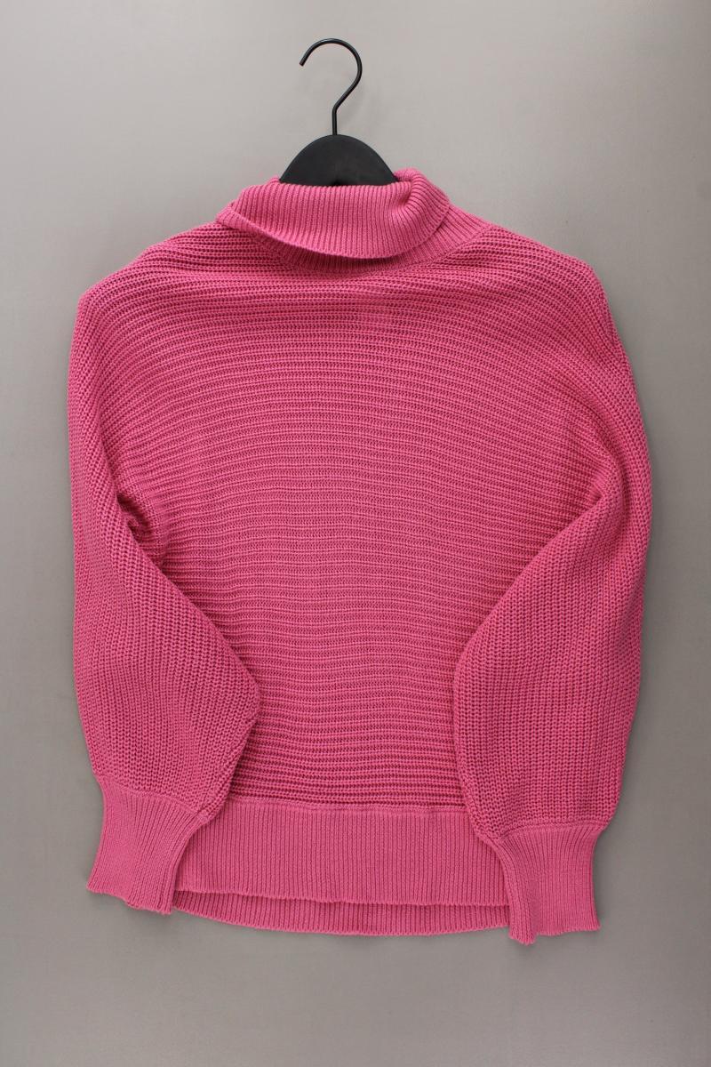 NA-KD Grobstrickpullover Gr. L pink aus Baumwolle