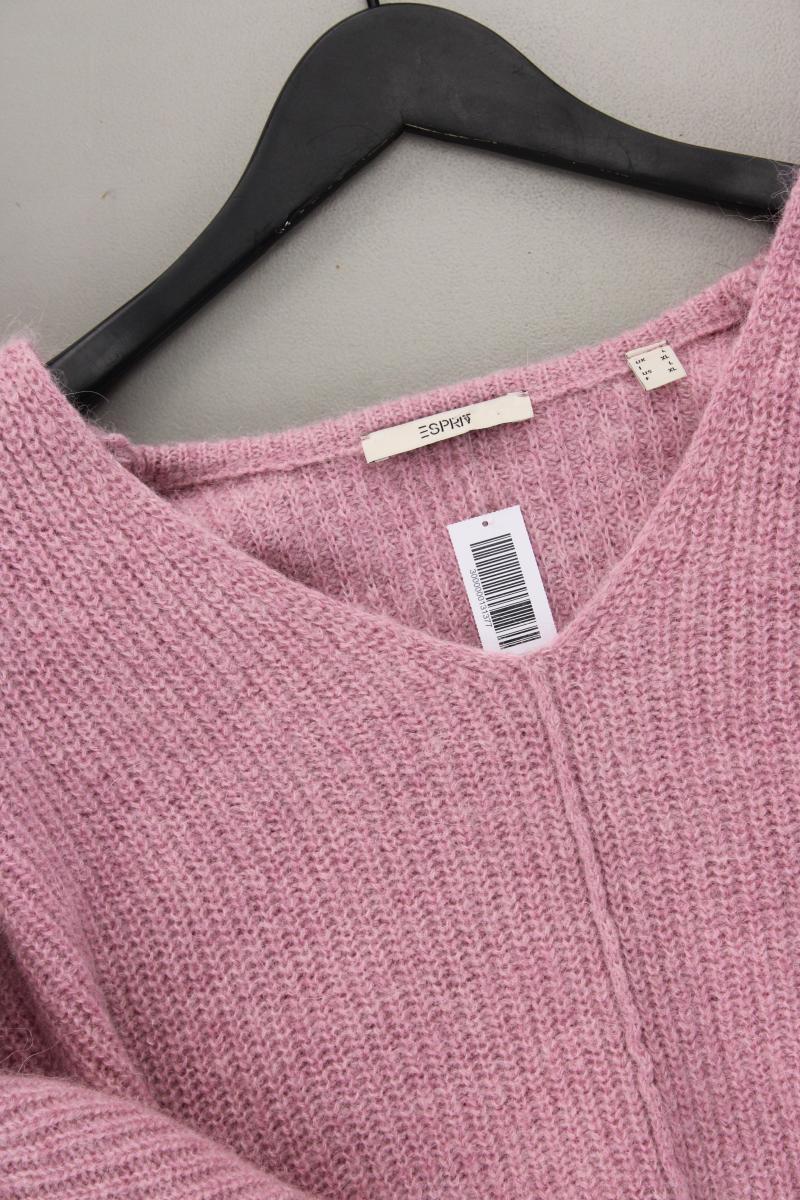Esprit Grobstrickpullover Gr. L rosa