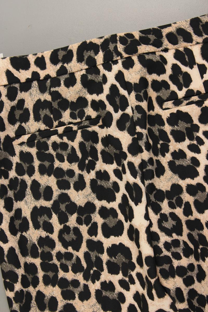 Zara Stoffhose Gr. XS mit Tierdruck neu mit Etikett Neupreis: 39,95€! braun