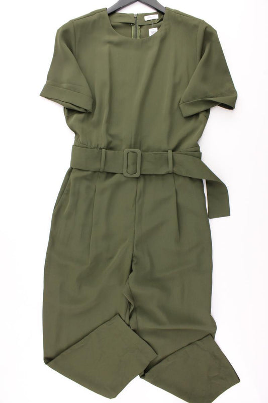 Lascana Langer Jumpsuit Gr. 42 neuwertig olivgrün aus Polyester