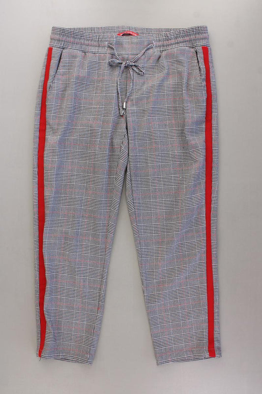 Street One Stoffhose Gr. 38/L26 hahnentritt Modell Fay grau aus Polyester
