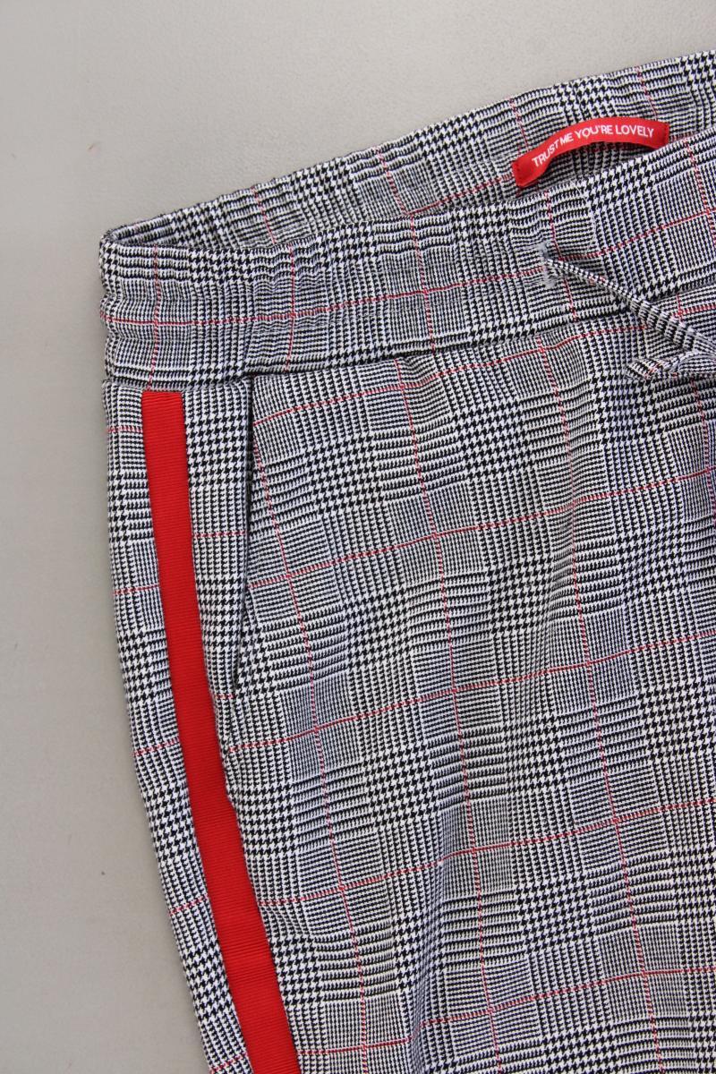 Street One Stoffhose Gr. 38/L26 hahnentritt Modell Fay grau aus Polyester