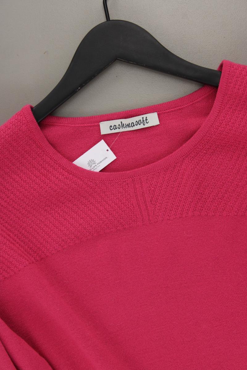 Cashmasoft Feinstrickpullover Gr. 44 pink aus Polyacryl