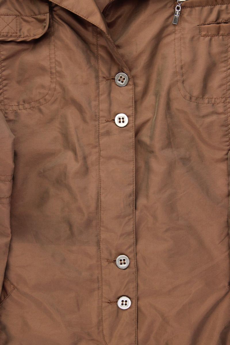 Gina Laura Übergangsjacke Gr. XL braun aus Polyester