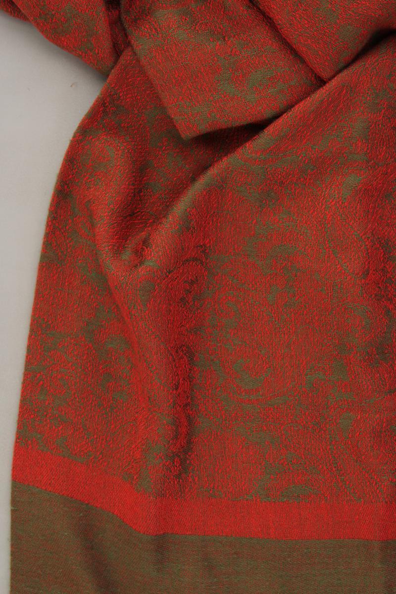 PASHMINA Schal aus Pashmina und Seide orange