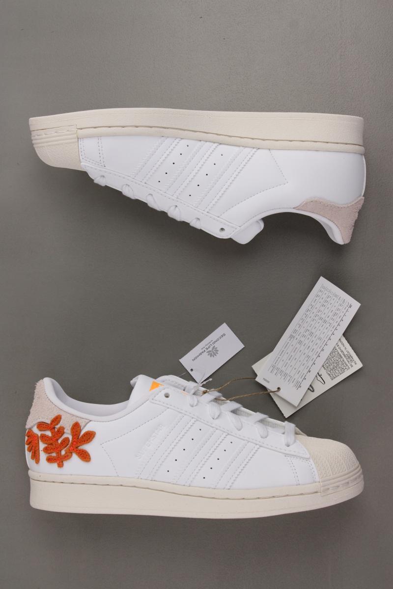 Adidas Superstar Sneaker Gr. 38 neu mit Etikett weiß aus Leder