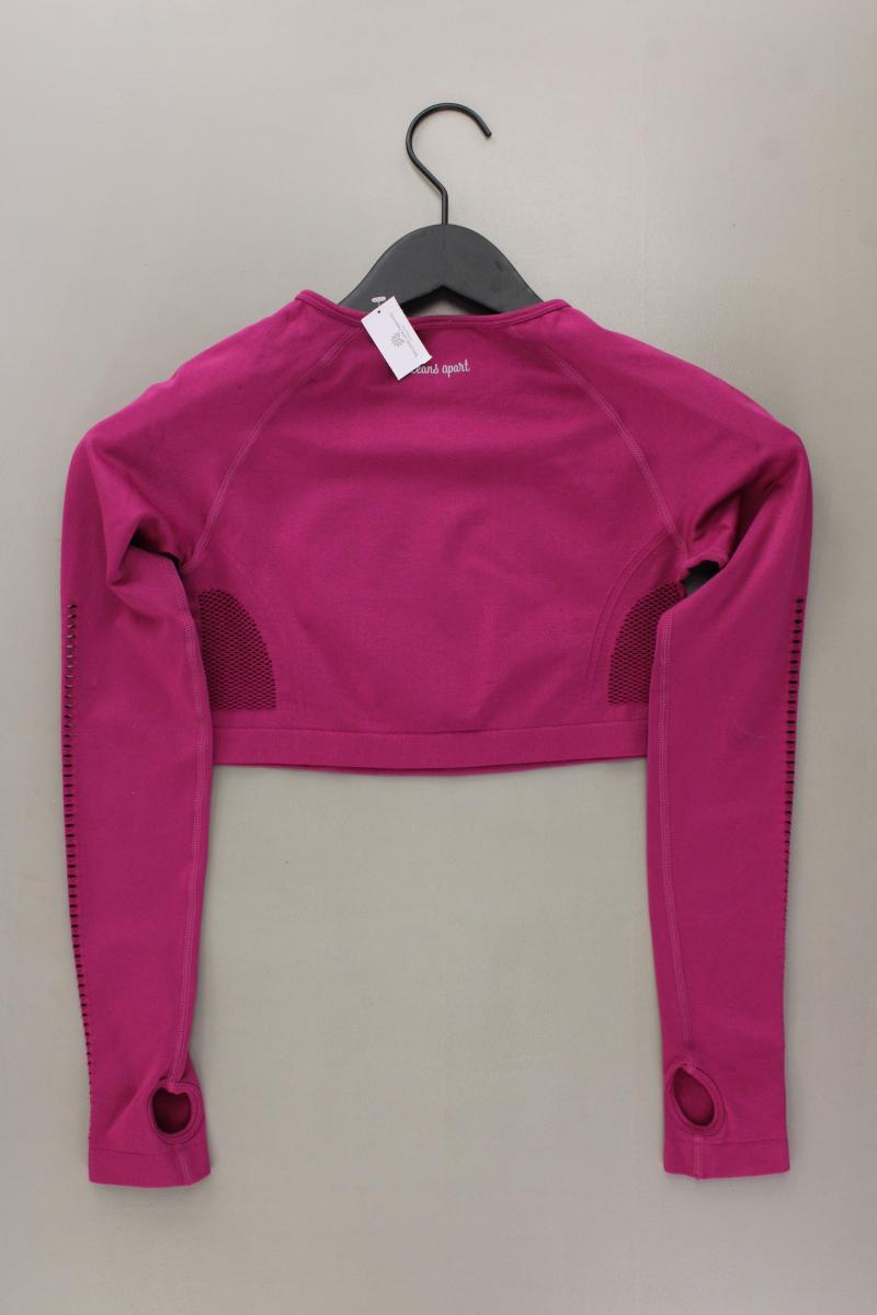 oceans apart Sportshirt Gr. S Langarm lila aus Polyamid