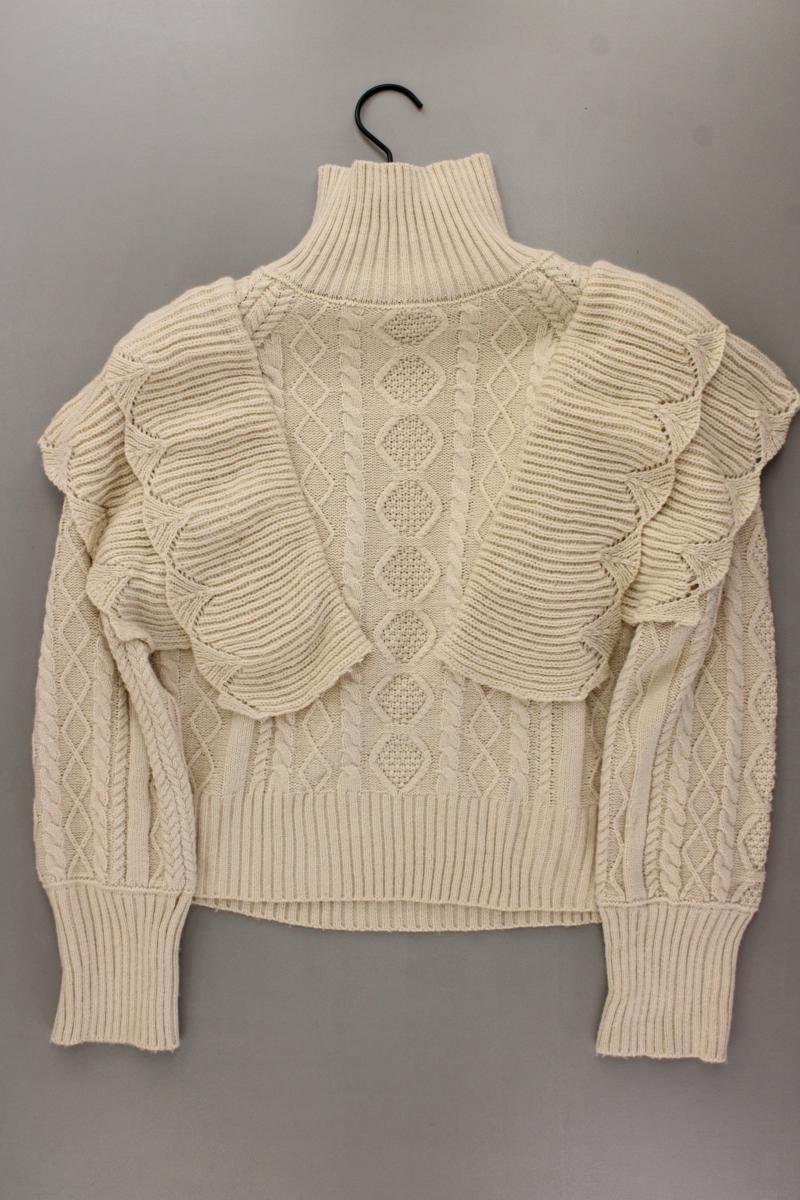 Zopfpullover Gr. M creme