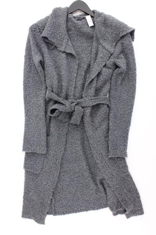 More&More Strickjacke Gr. 36 neuwertig Langarm grau aus Polyacryl