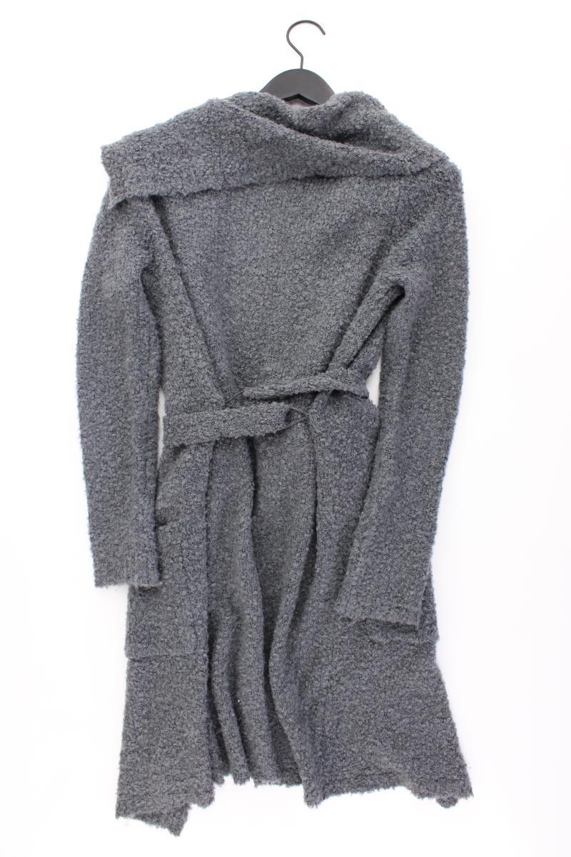 More&More Strickjacke Gr. 36 neuwertig Langarm grau aus Polyacryl