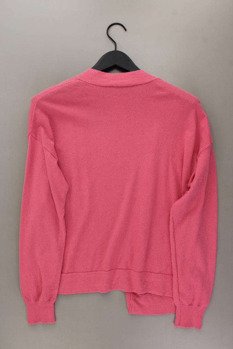 Betty & Co. Strickjacke Gr. 40 Langarm pink aus Baumwolle