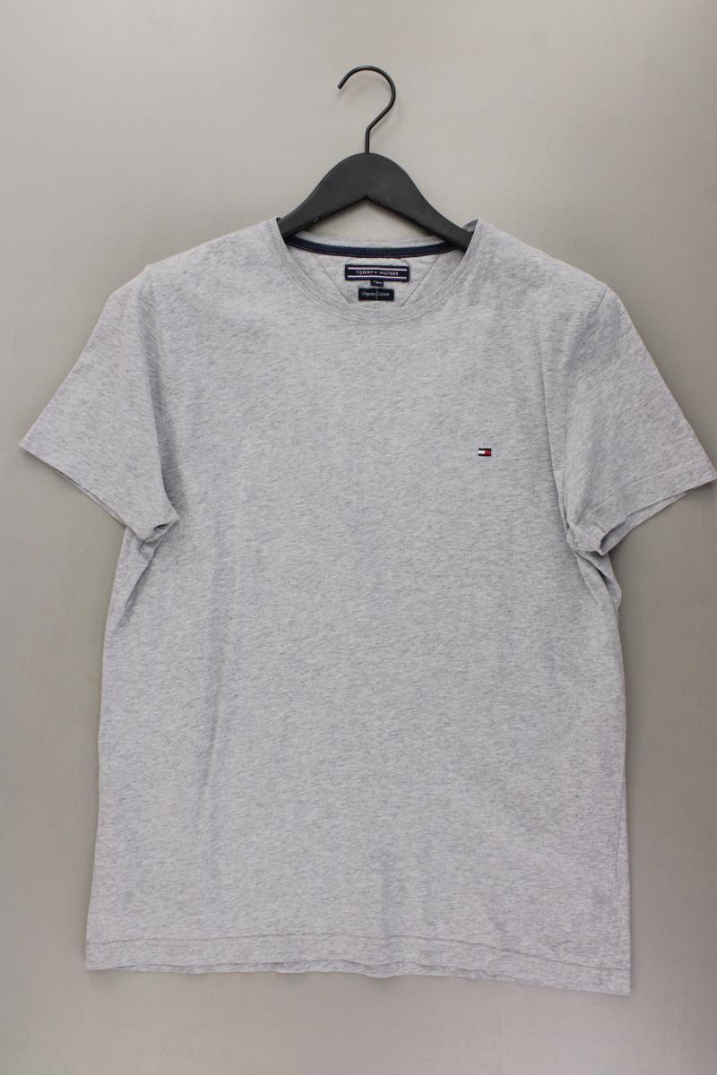 Tommy Hilfiger T-Shirt für Herren Gr. L Kurzarm grau