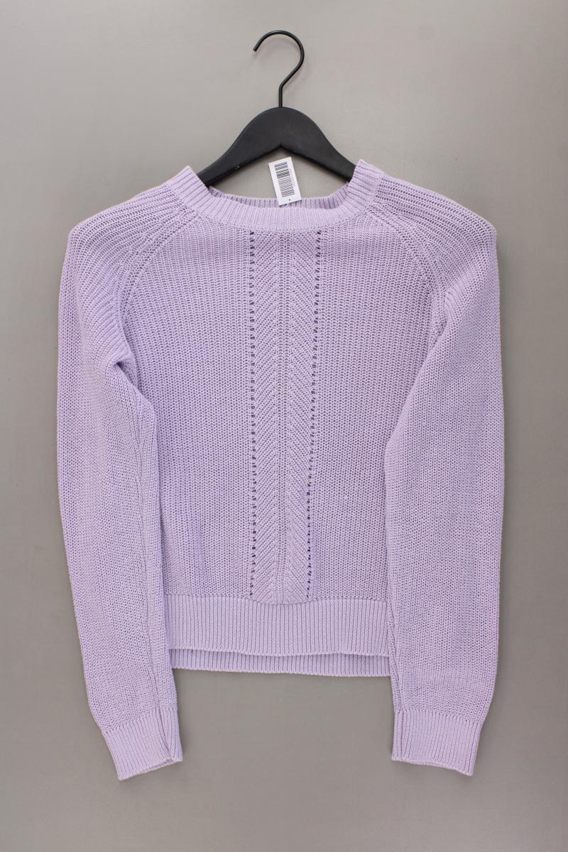 Noisy May Grobstrickpullover Gr. M lila aus Polyacryl