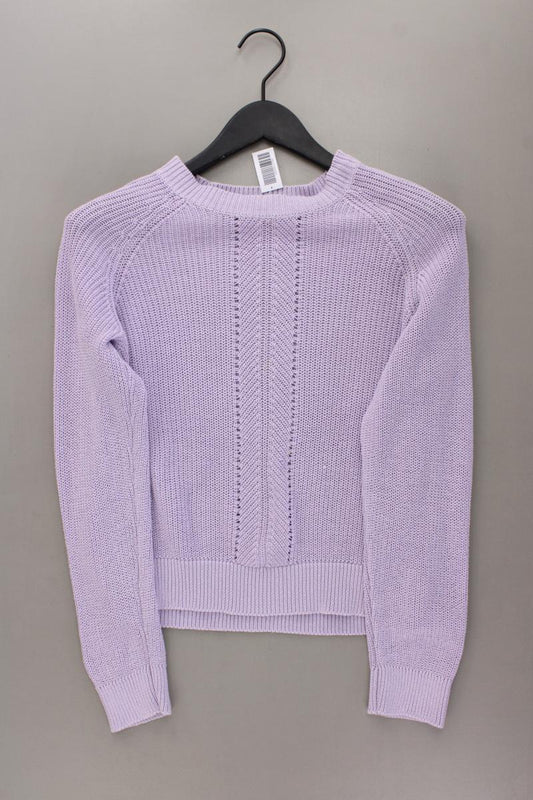 Noisy May Grobstrickpullover Gr. M lila aus Polyacryl