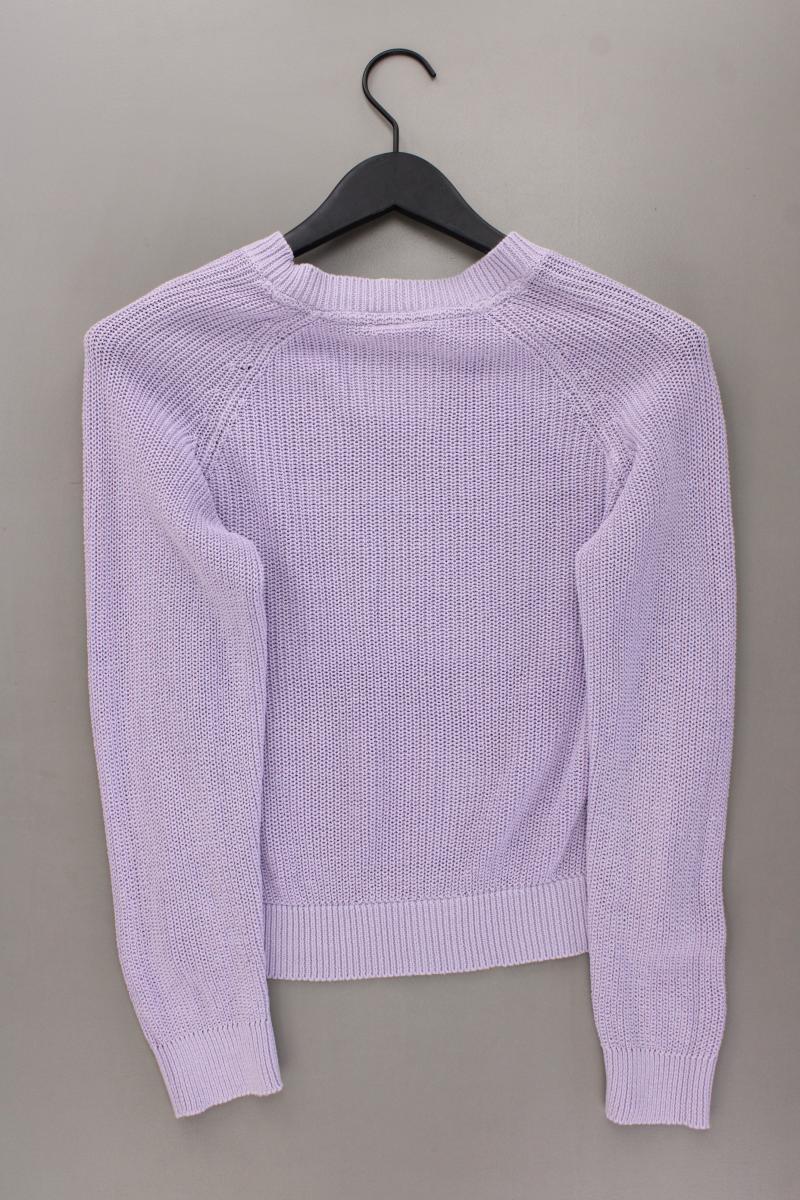 Noisy May Grobstrickpullover Gr. M lila aus Polyacryl