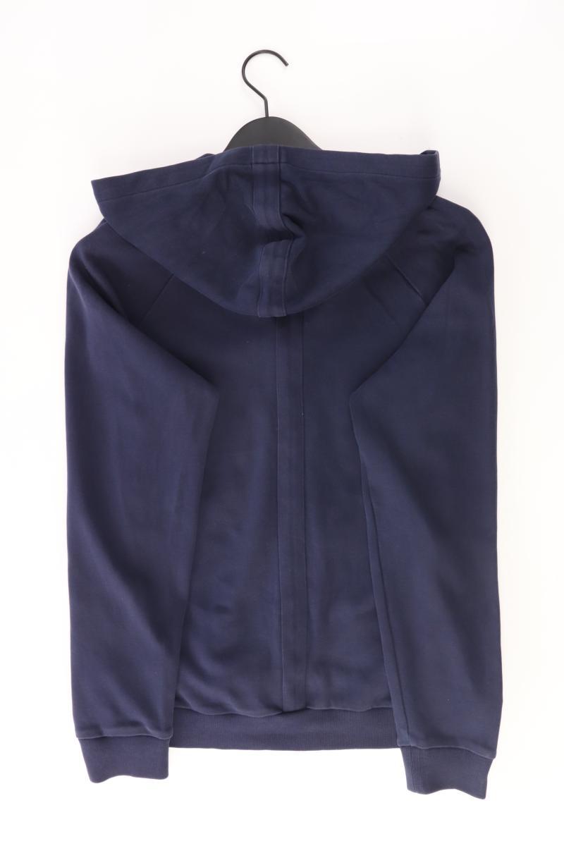 Hugo Boss Sweatjacke für Herren Gr. XL Langarm blau aus Baumwolle